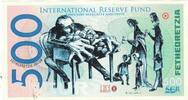 Vereinigte Staaten Tourist Banknote Geldschein, 500 SUCUR INTERNATIONAL -