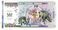 Rumänien Tourist Banknote Geldschein, BANCA NATIONAL ROMEDIA 1000, UNZ -