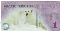 Vereinigte Staaten Dollar Geldschein, 1 DOLLAR ARTIC TERRITORIES, UNZ -