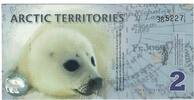 Vereinigte Staaten Dollar Geldschein, 2 DOLLAR ARTIC TERRITORIES, UNZ -