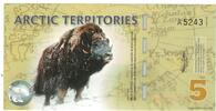 Vereinigte Staaten Dollar Geldschein, 5 DOLLAR ARTIC TERRITORIES, UNZ -