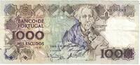 Portugal 1000 Escudos Geldschein, 1983-08-02, KM:181k, SS -