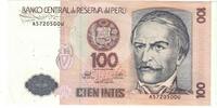 Peru 100 Intis Geldschein, 1987-06-26, KM:133, VZ -