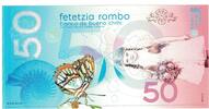Spanien Tourist Banknote Geldschein, 50 ROMBO BANCO DE BUENO CHINI -