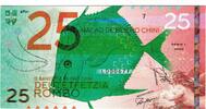 Spanien Tourist Banknote Geldschein, 25 ROMBO BANCO DE BUENO CHINI -