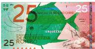 Spanien Tourist Banknote Geldschein, 25 ROMBO BANCO DE BUENO CHINI -