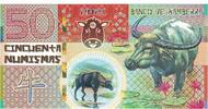 Australien Tourist Banknote Geldschein, 50 NUMISMAS, UNZ -