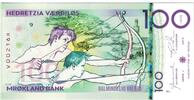 Vereinigte Staaten Tourist Banknote Geldschein, 100 VAERDILOS MROKLAND -