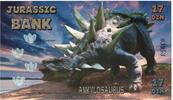 Spanien Tourist Banknote Geldschein, JURASSIC BANK 17 DIN, UNZ -