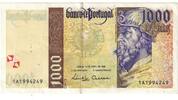 Portugal 1000 Escudos Geldschein, 1996-04-18, KM:188b, VZ -