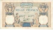 Frankreich 1000 Francs Cérès et Mercure, O.6526 509, VZ -