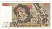 Frankreich 100 Francs Delacroix, Y.2676043, SS, Fayette:68.2, KM:154h -