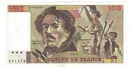 Frankreich 100 Francs Delacroix, P.1341478, UNZ-, Fayette:68.01, KM:154h -