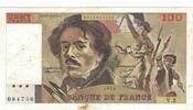 Frankreich 100 Francs Delacroix, V.2084736, S, Fayette:68.2, KM:154a -