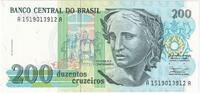 Brasilien 200 Cruzeiros UNZ -