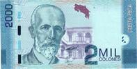 Costa Rica 2000 Colones 2010 Geldschein, 2009-09-02, KM:275, UNZ UNZ 26,00 EUR  zzgl. 4,95 EUR Versand