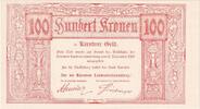 100 Kronen 1918 AUSTRIAN STATES KM:S104, UNZ UNZ