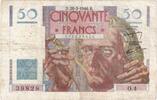 Frankreich 50 Francs Le Verrier, 1946-03-28, O.4, S+ -