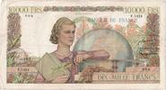 Frankreich 10,000 Francs Génie Français, 1951-05-04, F1424904, SS -