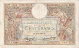 Frankreich 100 Francs Luc Olivier Merson, 1937-03-25, J.53534035, SS -