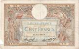 Frankreich 100 Francs Luc Olivier Merson, 1937-03-25, N.53443129, S -