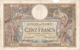 Frankreich 100 Francs Luc Olivier Merson, 1916-01-08, Q.3211158, S -