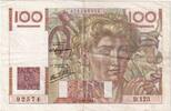 Frankreich 100 Francs Jeune Paysan, 1946-10-31, D.12392574, SS+ -