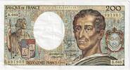 Frankreich 200 Francs Montesquieu, B.043997905, SS -