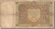 Polen 50 Zlotych Geldschein, 1929-09-01, SS -