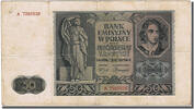 Polen 50 Zlotych Geldschein, 1941-08-01, SS -