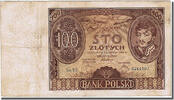 Polen 100 Zlotych Geldschein, 1932-06-02, SS -