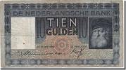 Niederlande 10 Gulden Geldschein, 1934-02-06, SS -