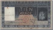 Niederlande 10 Gulden Geldschein, 1935-04-27, SS -