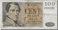 Belgien 100 Francs Geldschein, 1954-11-25, S -