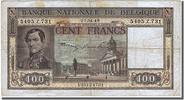 Belgien 100 Francs Geldschein, 1948-04-27, SS -