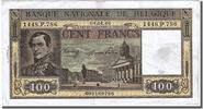 Belgien 100 Francs Geldschein, 1946-01-04, VZ -