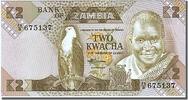 Sambia 2 Kwacha Geldschein, UNZ -