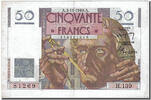 Frankreich 50 Francs Geldschein, 50 F 1946-1951 ''Le Verrier'' -