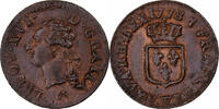 Frankreich Liard Louis XVI, Lille, Kupfer, SS+, Gadoury:349 -