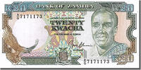 Sambia 20 Kwacha Geldschein, UNZ -