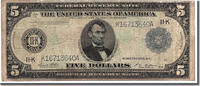 Vereinigte Staaten Five Dollars Lincoln, S -