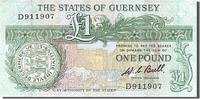 Guernsey 1 Pound Geldschein, SS+ -