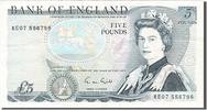 Großbritannien 5 Pounds Geldschein, SS+ -