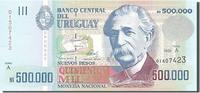 Uruguay 500,000 Nuevos Pesos Geldschein, UNZ -