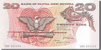 Papua New Guinea 20 Kina Geldschein, UNZ -