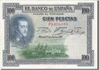 Spanien 100 Pesetas Geldschein, 1925-07-01, VZ -