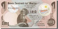 Malta 1 Lira Geldschein, UNZ -