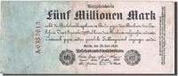 Deutschland 5 Millionen Mark Geldschein, 1923-07-25, SS -