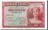 Spanien 10 Pesetas Geldschein, UNZ -