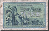 Deutschland 5 Mark Geldschein, 1904-10-31, SGE -